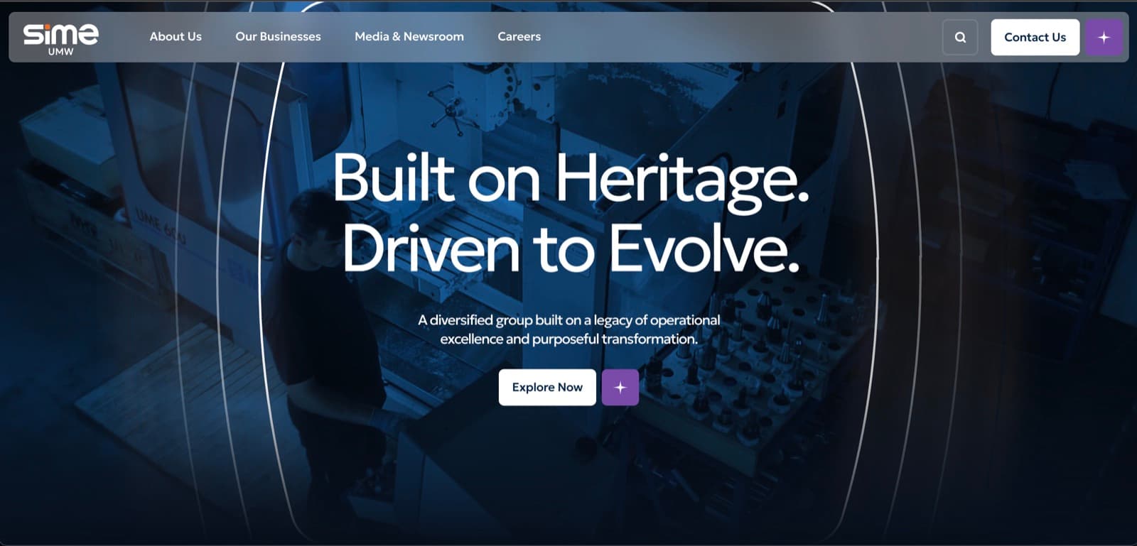 Sime UMW website